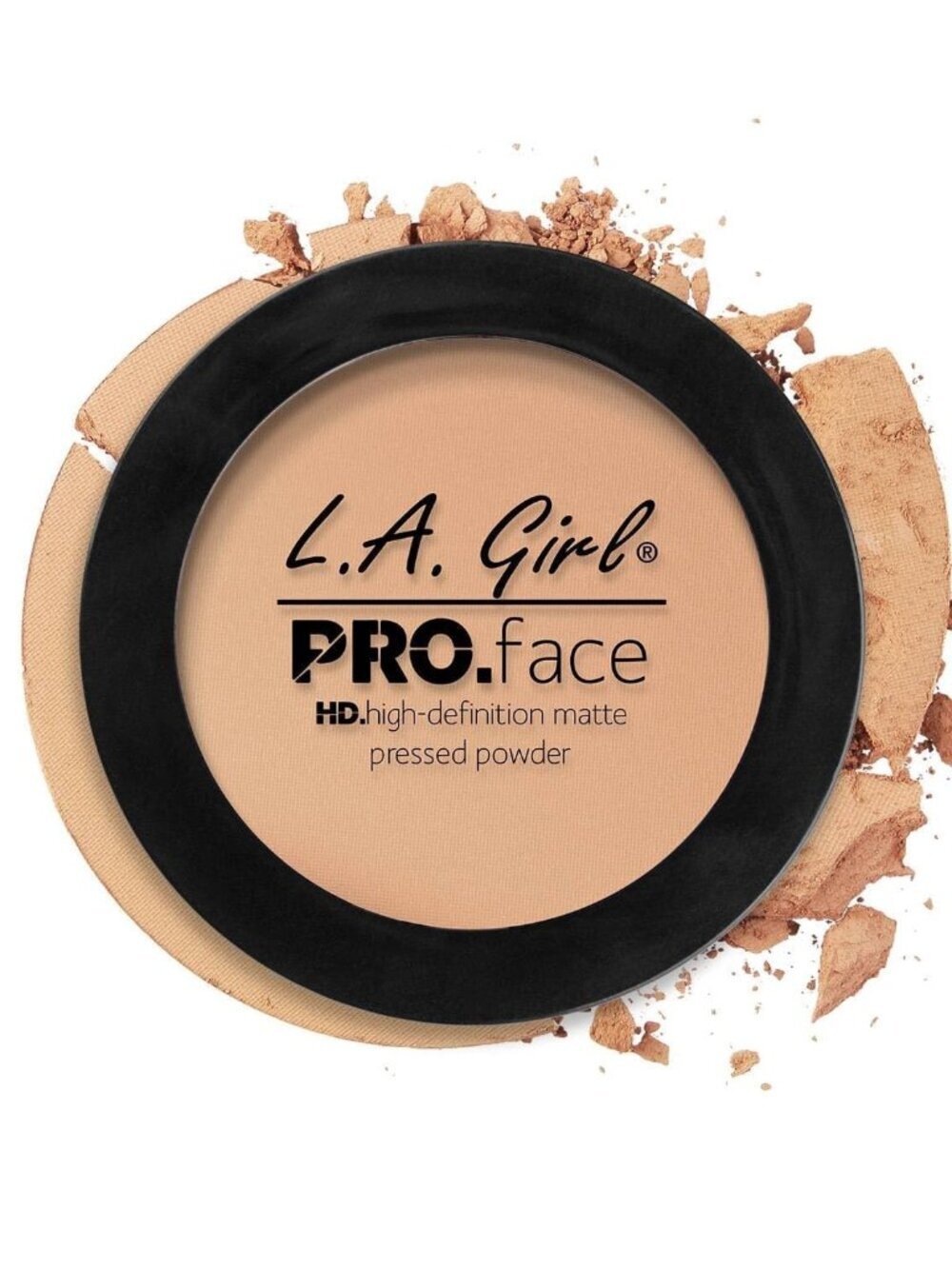 L.A. Girl Pro.Face Matte Pressed Powder, Buff GPP606
